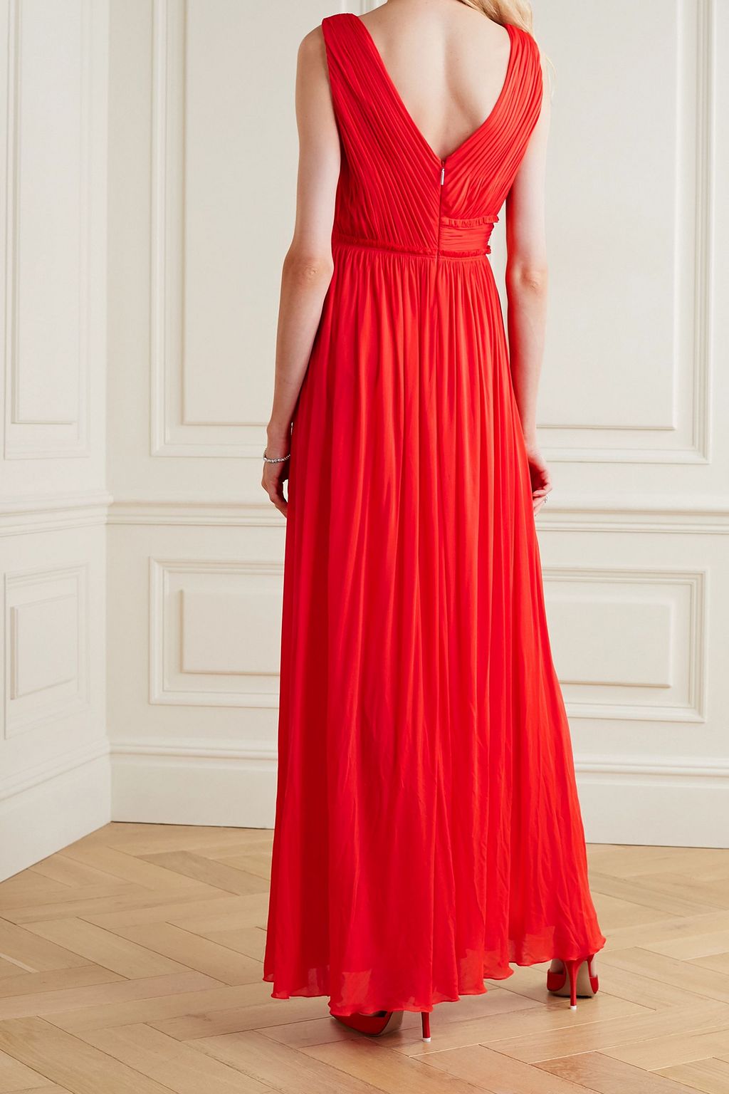 JASON WU COLLECTION Gathered stretch-jersey gown