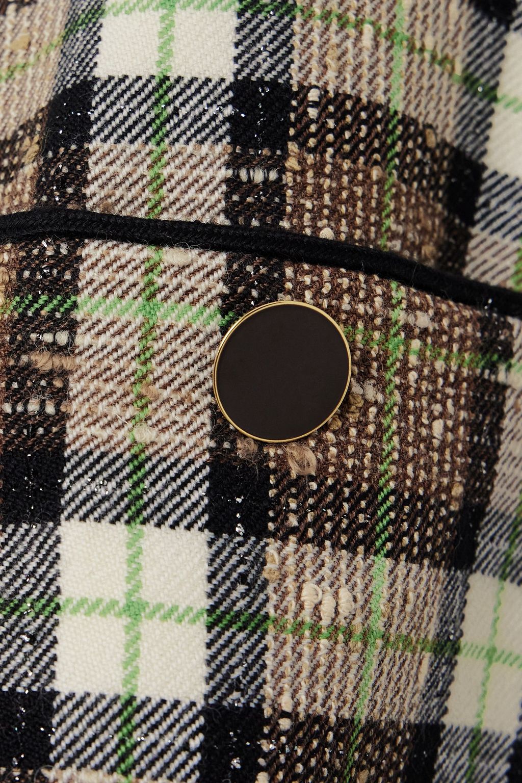 ROWEN ROSE Checked tweed jacket