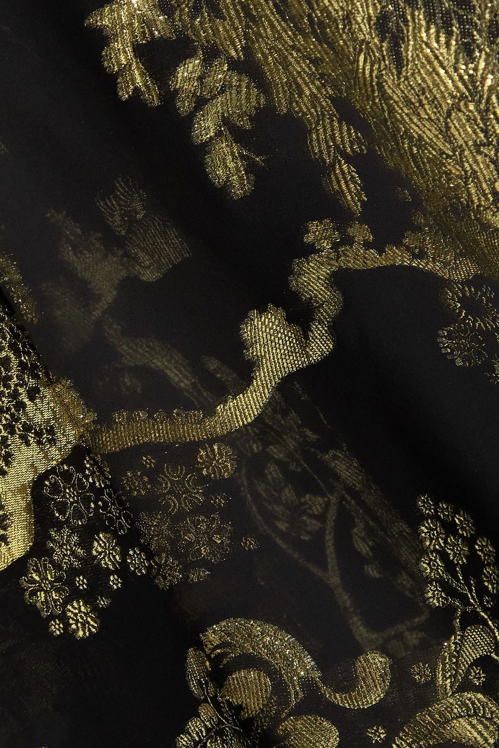 LANVIN Metallic jacquard gown