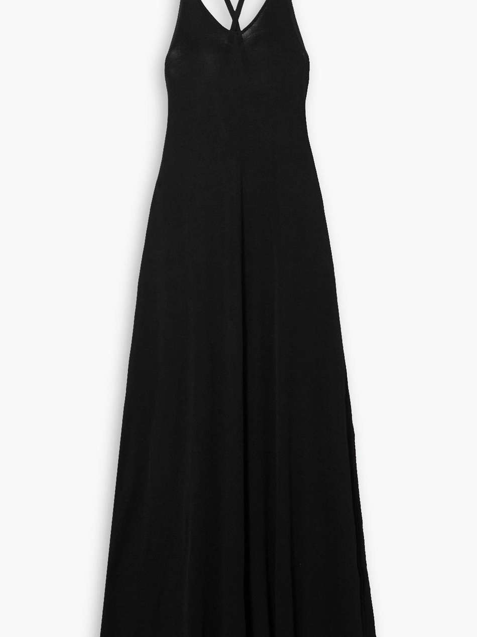 isa knitted maxi dress