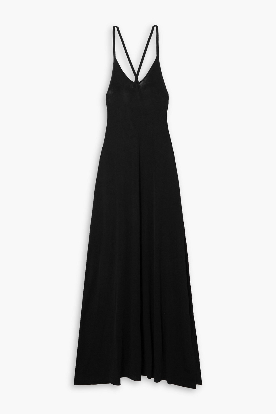 Giuliva Heritage Isa Knitted Maxi Dress In Black