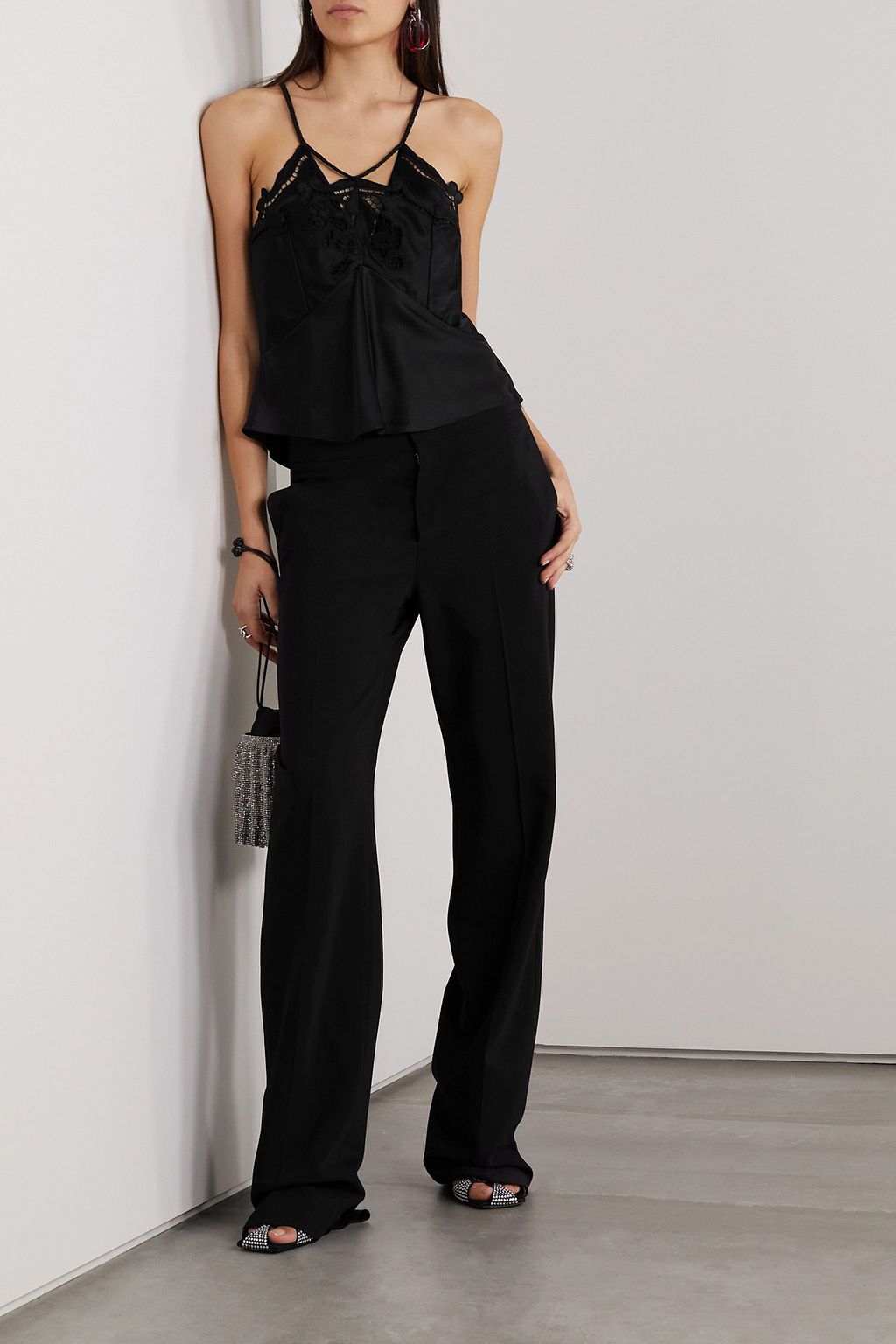 ISABEL MARANT Mezia crepe pants