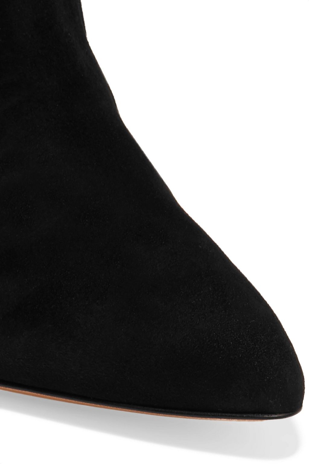GIANVITO ROSSI 85 suede knee boots