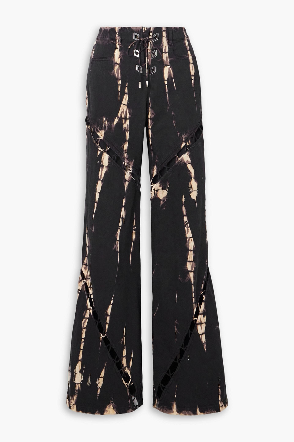 【Dion Lee】 Convertible tie-dyeデニムカーゴパンツ Dion Lee Convertible tie-dye denim cargo pants Dion Lee