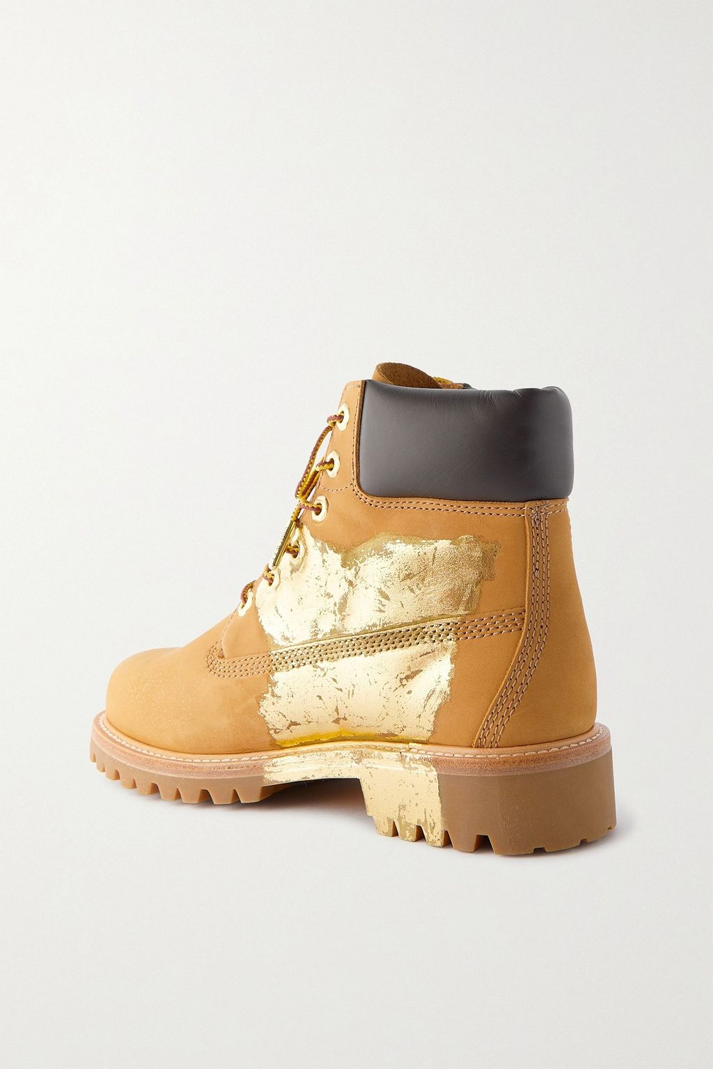 JIMMY CHOO X TIMBERLAND + Timberland printed nubuck ankle boots