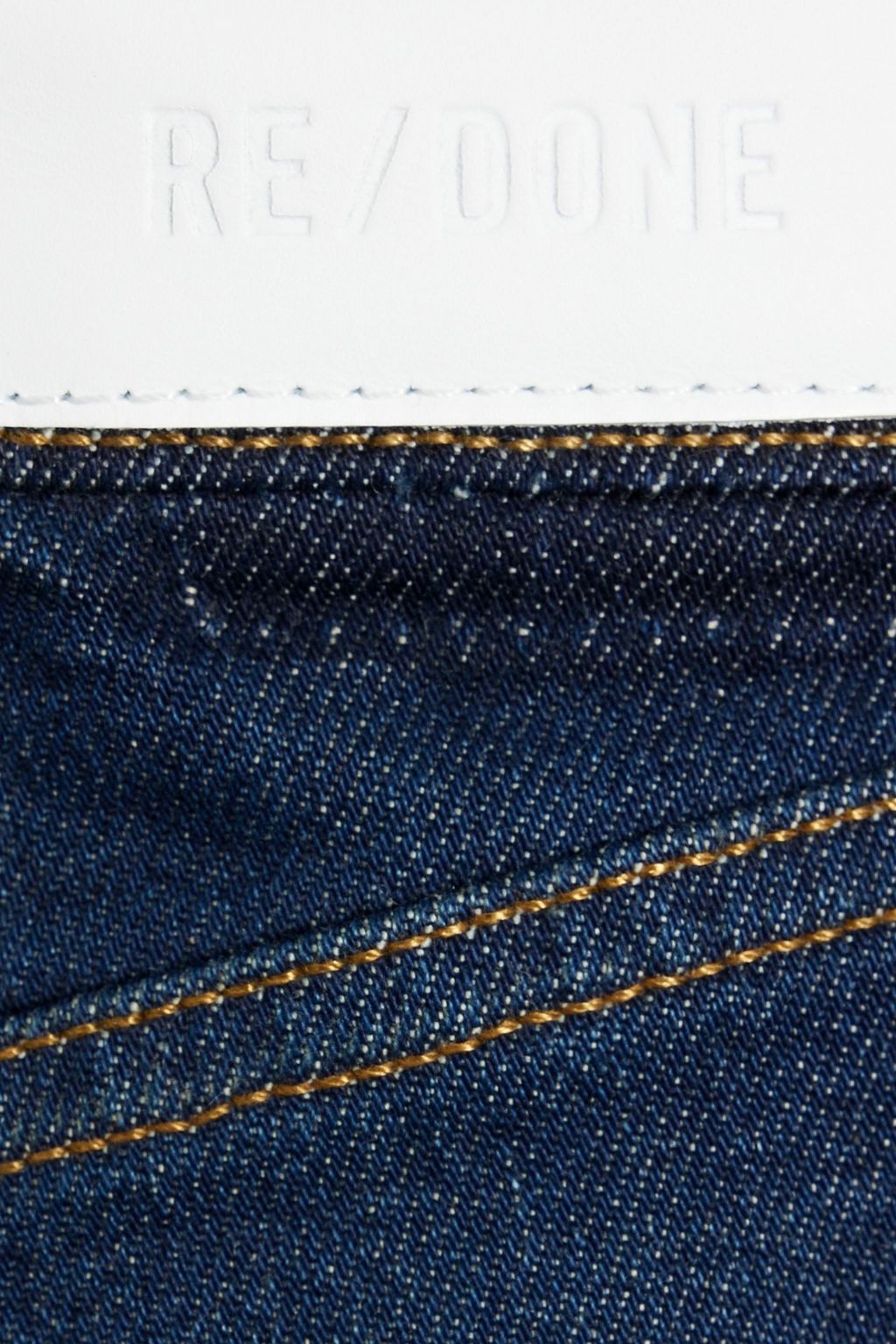 RE/DONE Cropped high-rise wide-leg jeans