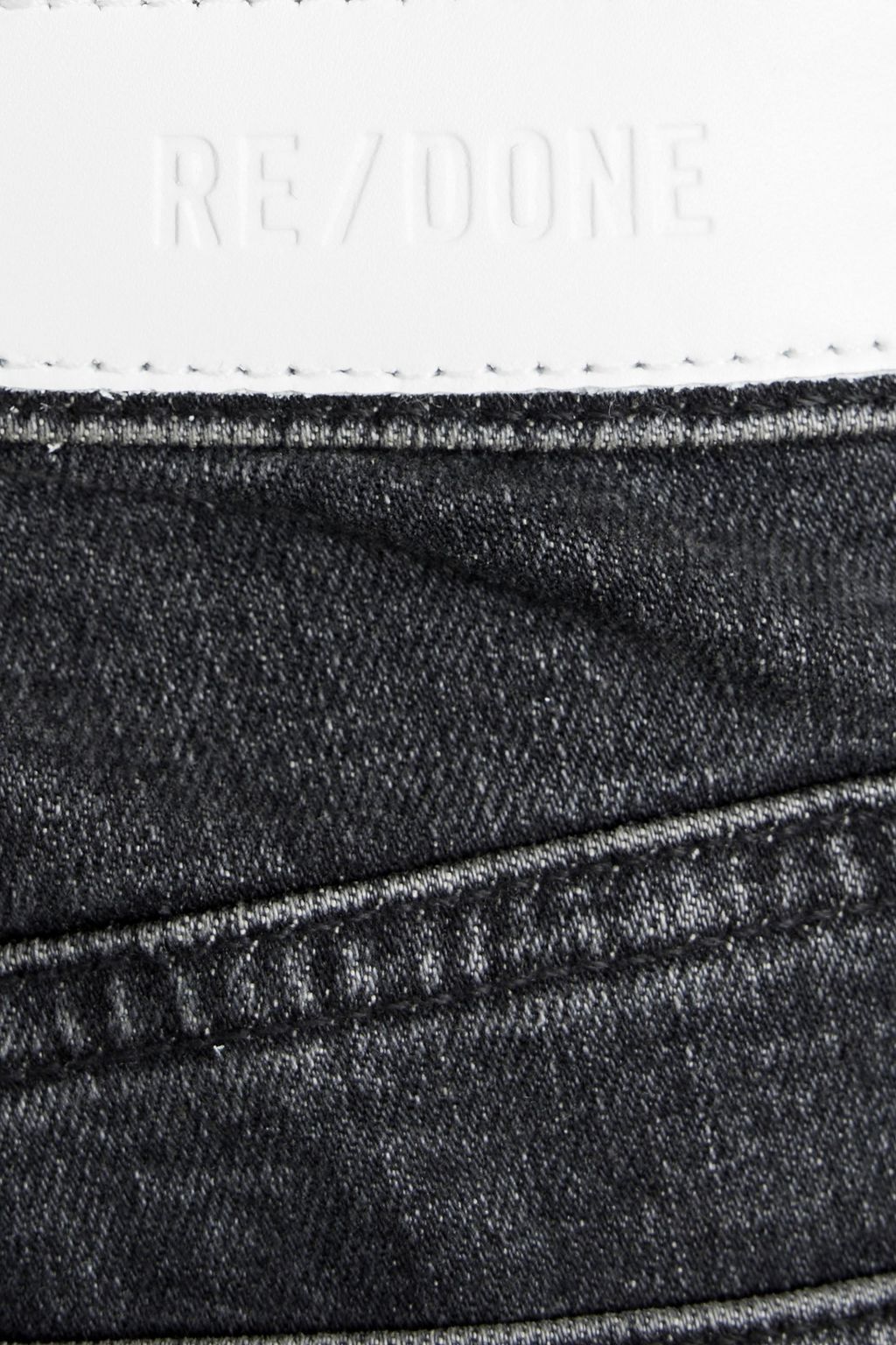 RE/DONE 70s cropped high-rise bootcut jeans