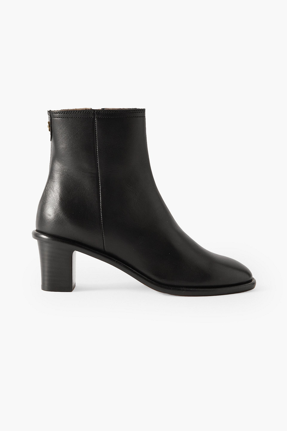 Isabel Marant Julda Embellished Leather Ankle Boots In Schwarz