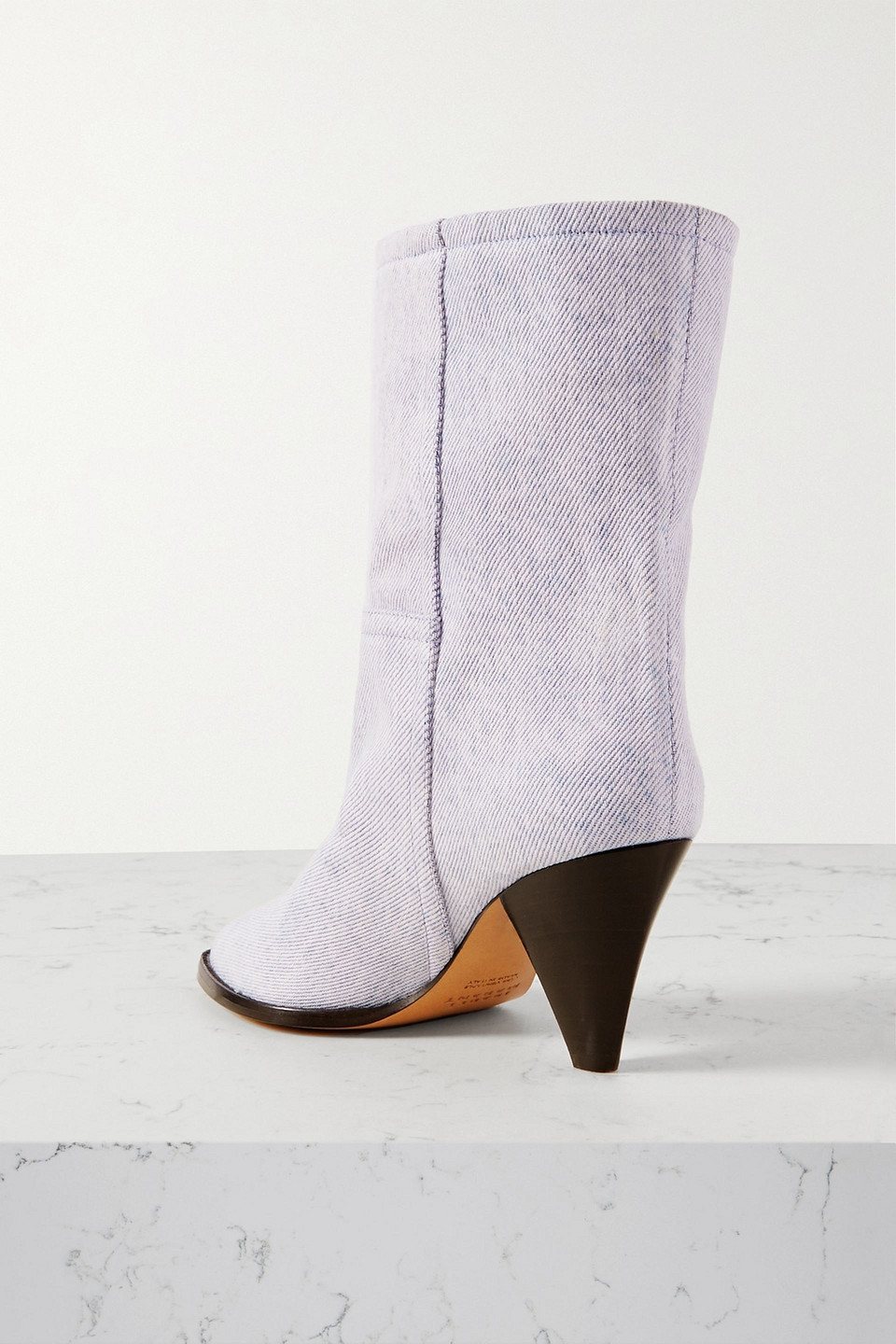 ISABEL MARANT ROUXA DENIM ANKLE BOOTS