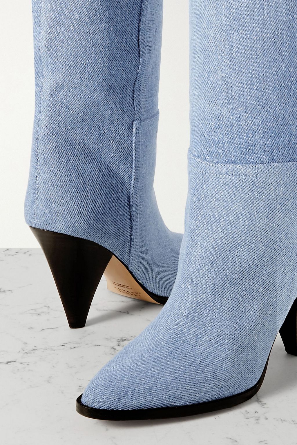 ISABEL MARANT Ririo denim knee boots