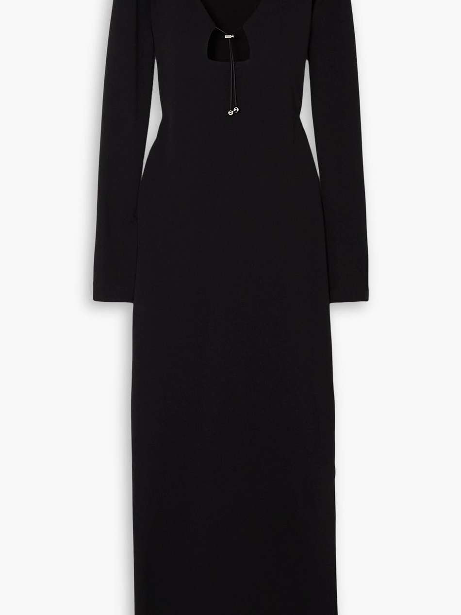 solaria stretch-jersey maxi dress