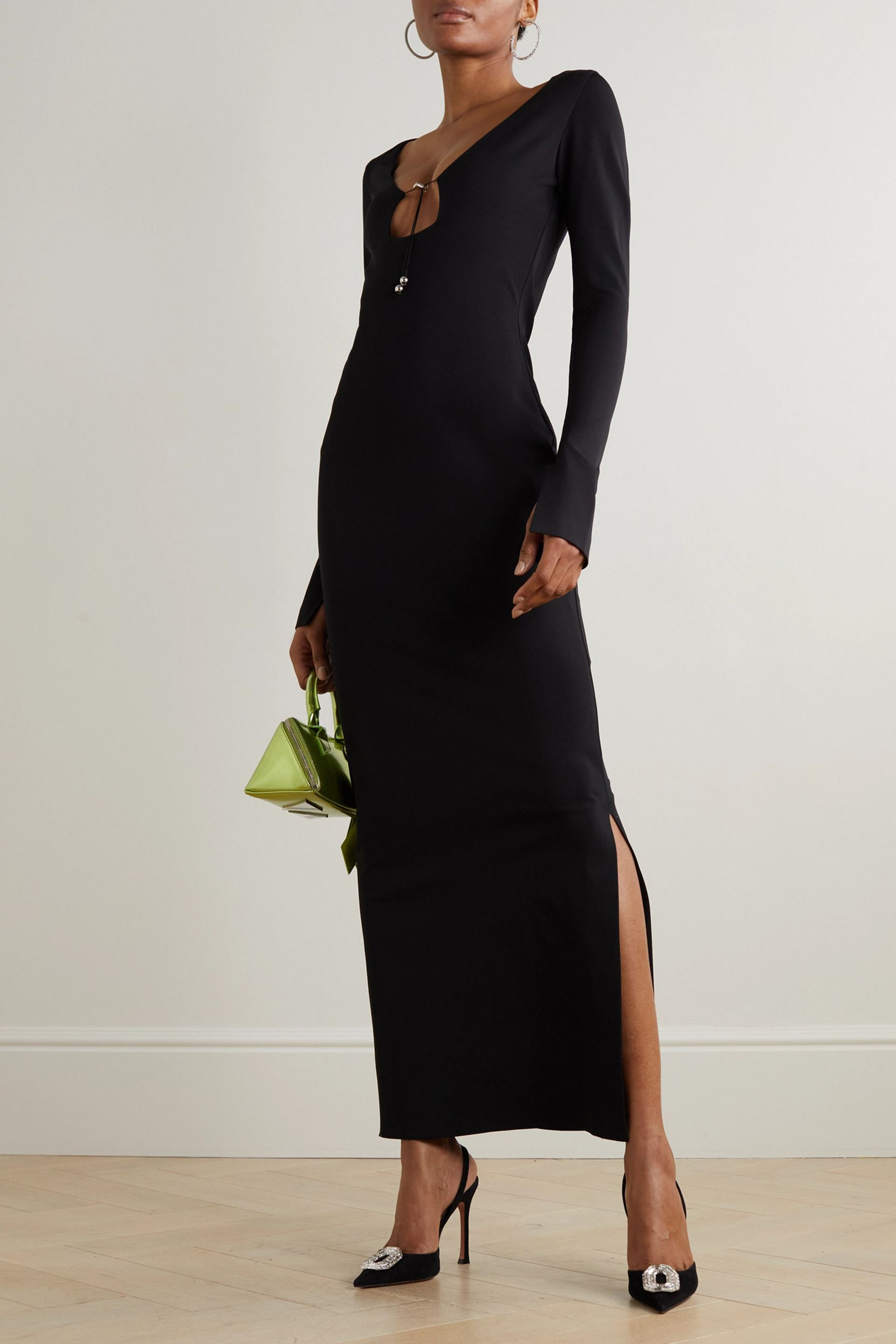 16Arlington Solaria stretch-jersey maxi dress