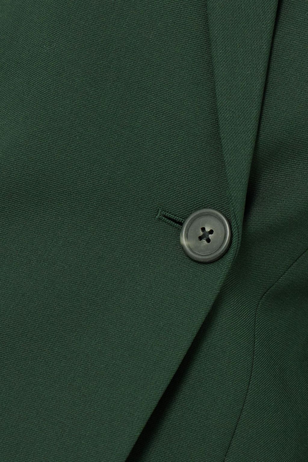 HELMUT LANG Slash double-breasted cutout stretch-twill blazer