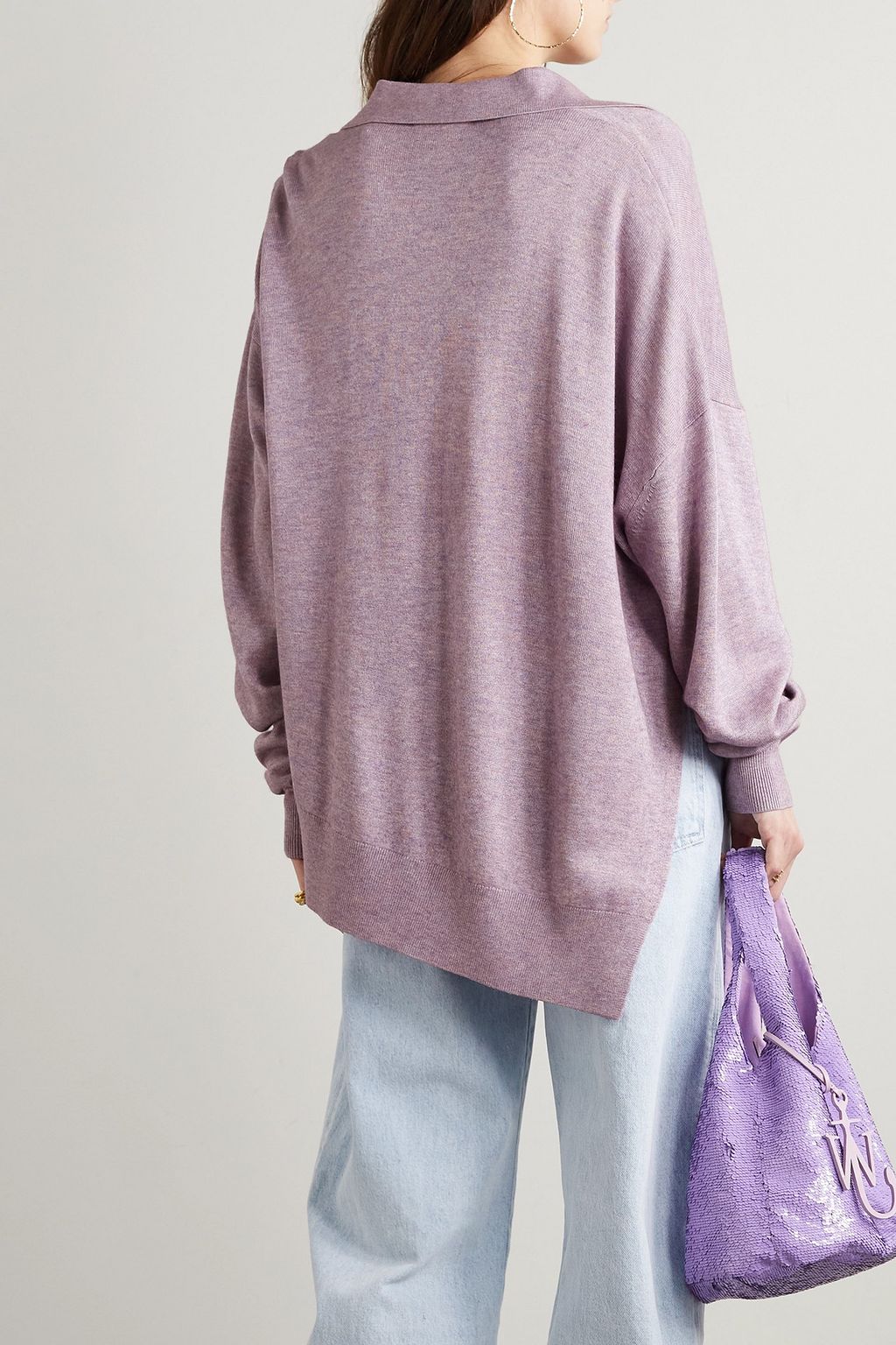 ISABEL MARANT ニット ポロセーター アシンメトリー