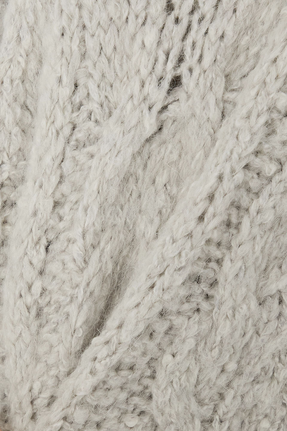 ISABEL MARANT NAZAE CUTOUT CABLE-KNIT MINI DRESS