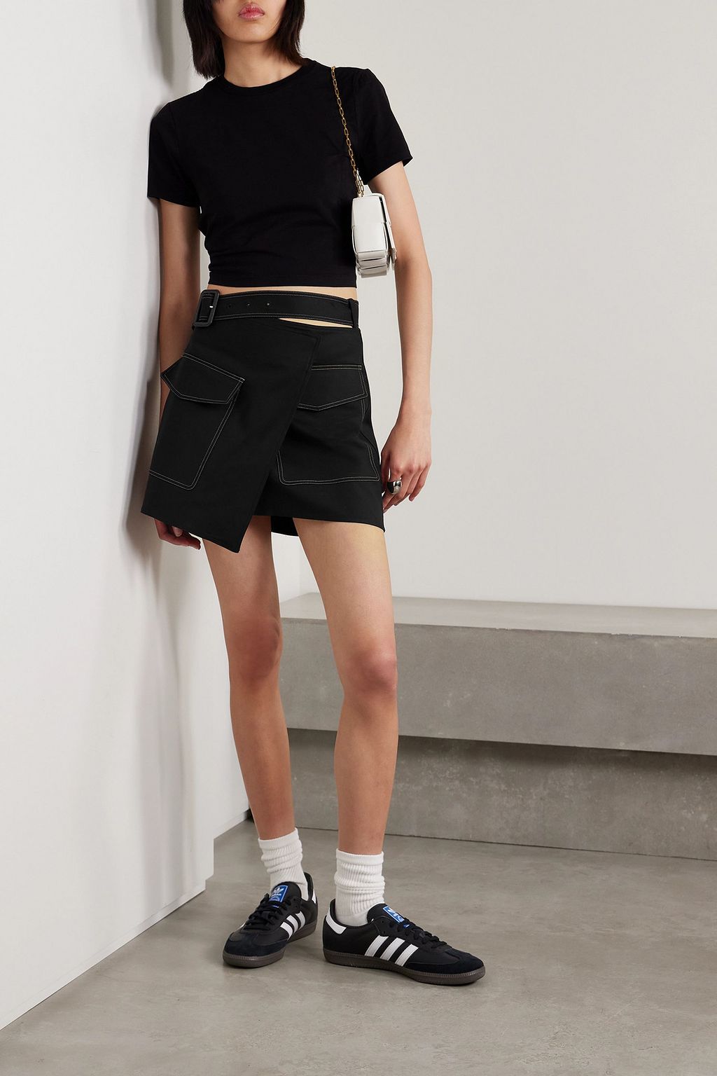 Wrap effect skirt new arrivals