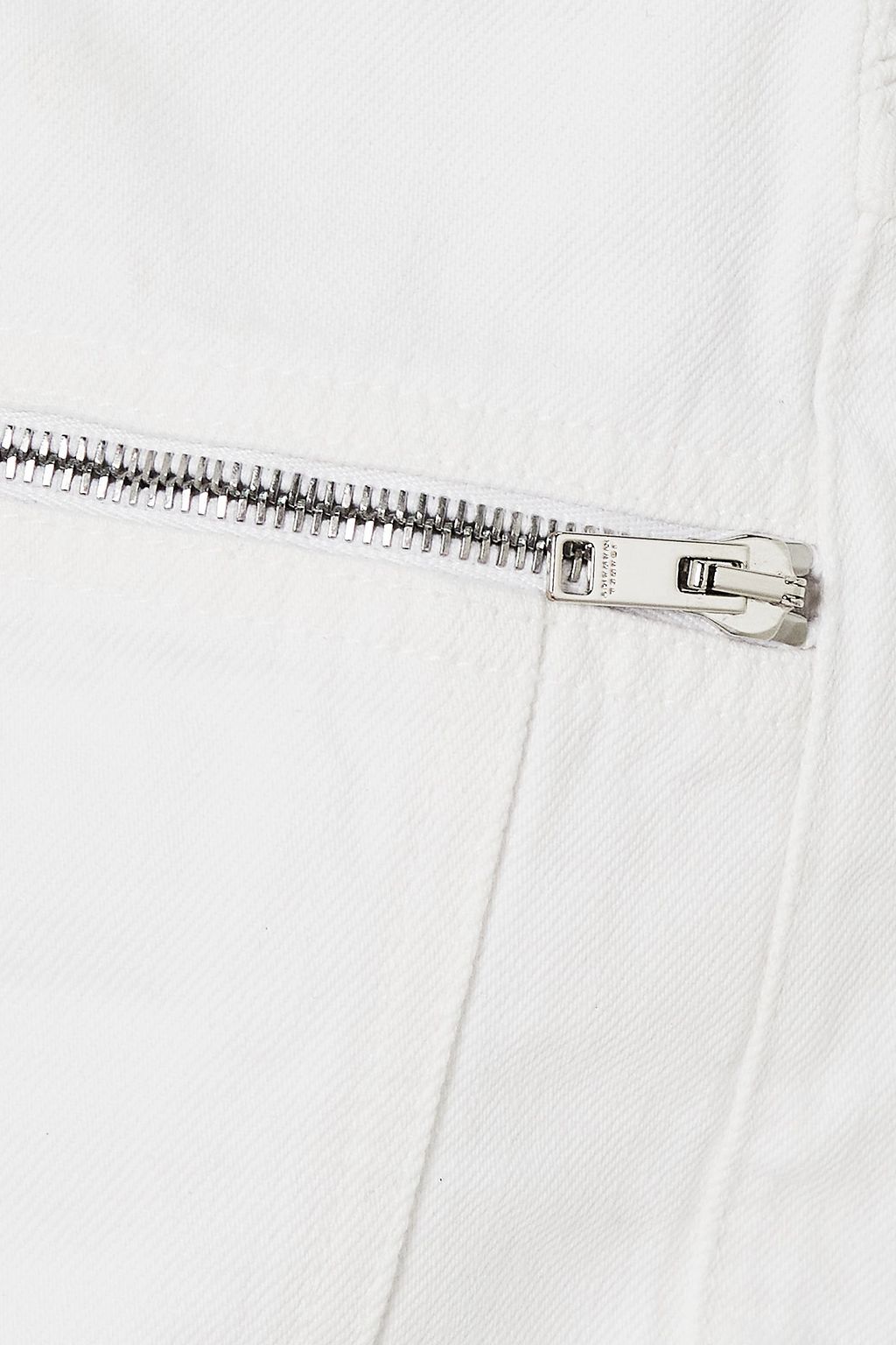 ISABEL MARANT Lary paneled cotton-gabardine shorts