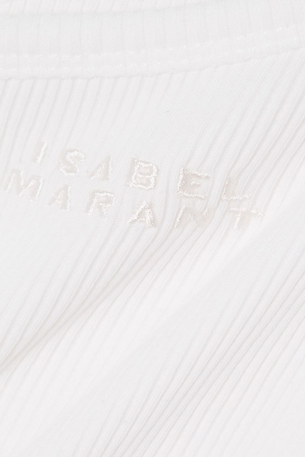 ISABEL MARANT Tresia one-shoulder ribbed cotton-jersey tank