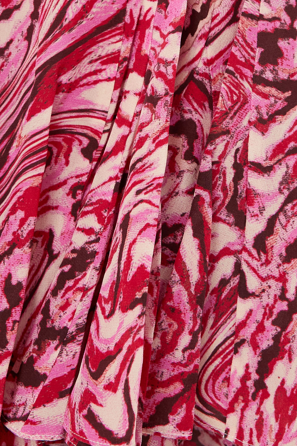 Isabel Marant Woman Mini Dress Fuchsia Size 4 Silk In Fuchsiafarben