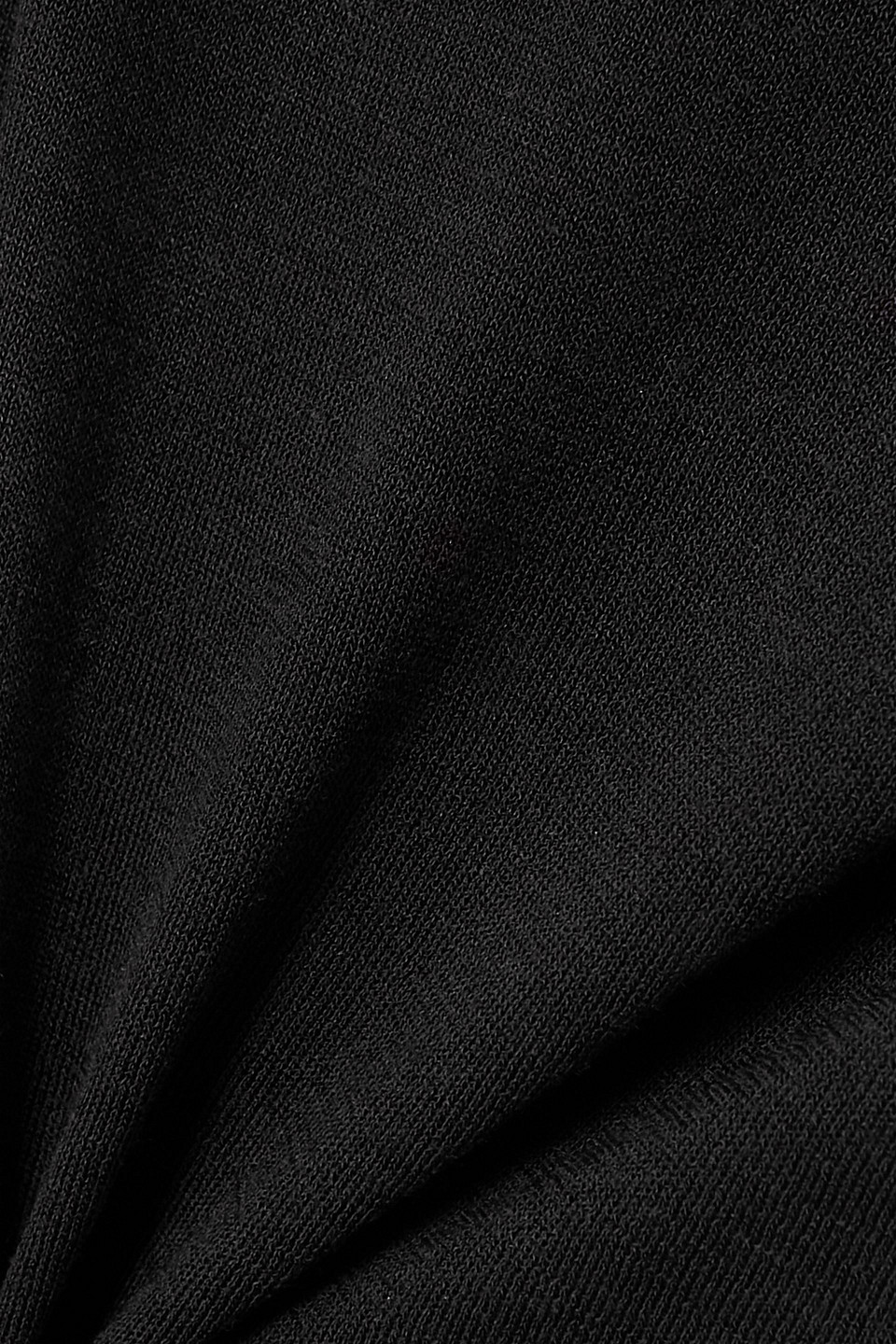 Isabel Marant Crew-neck Top With Raglan Puff Sleeves In Schwarz