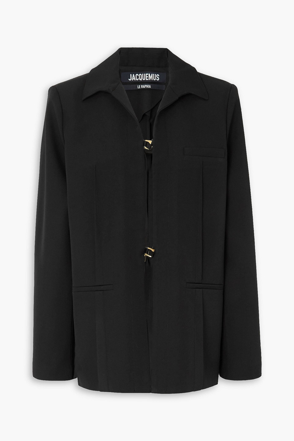 Jacquemus Wool Jacket In Black