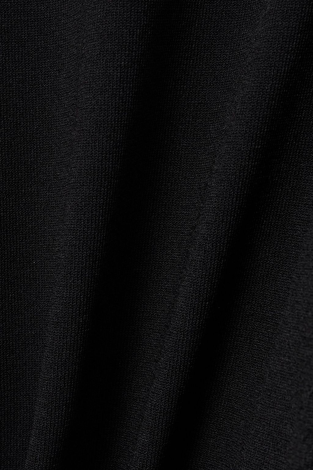 NENSI DOJAKA Stretch-knit and tulle mini dress