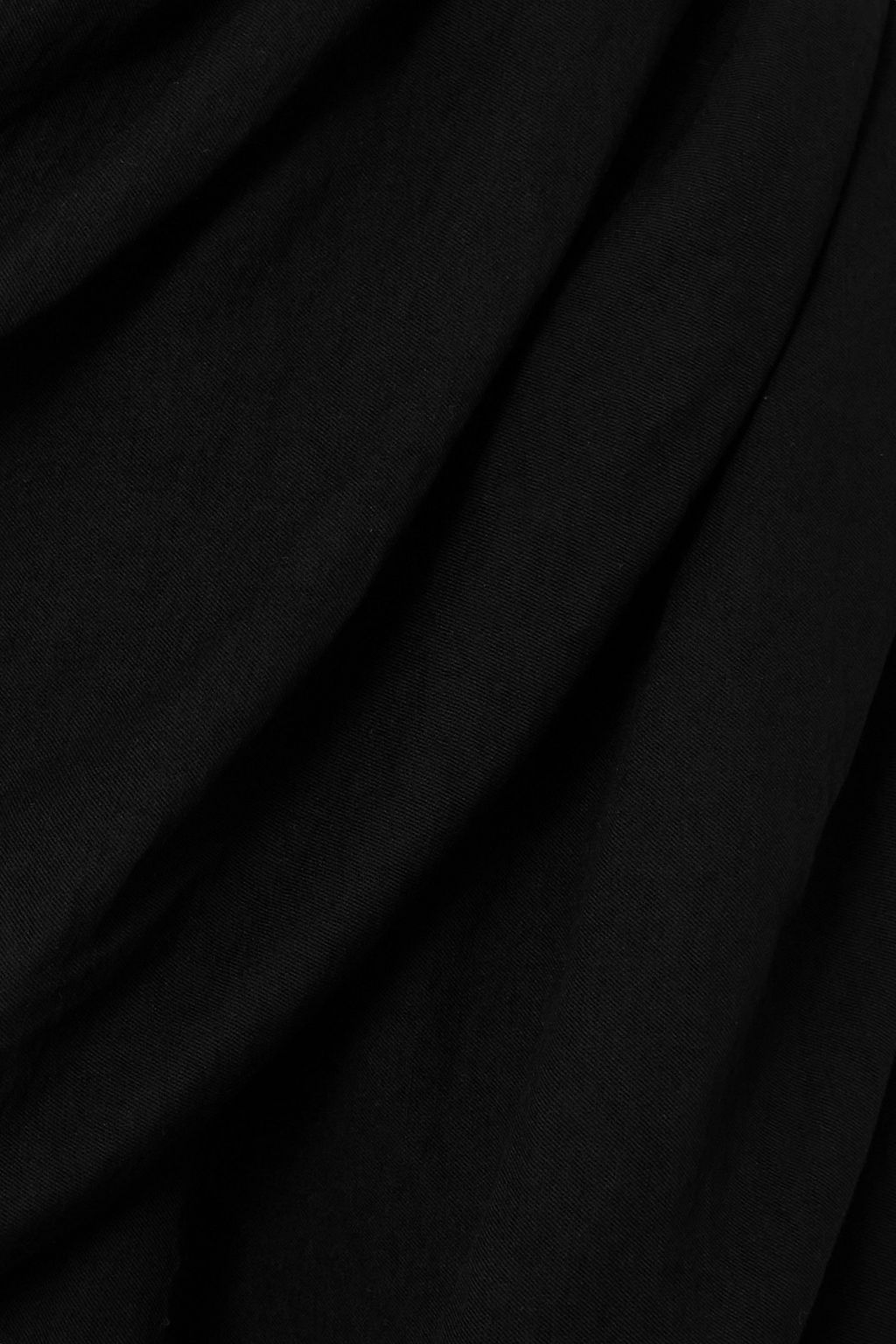JACQUEMUS Saudade asymmetric draped woven mini dress