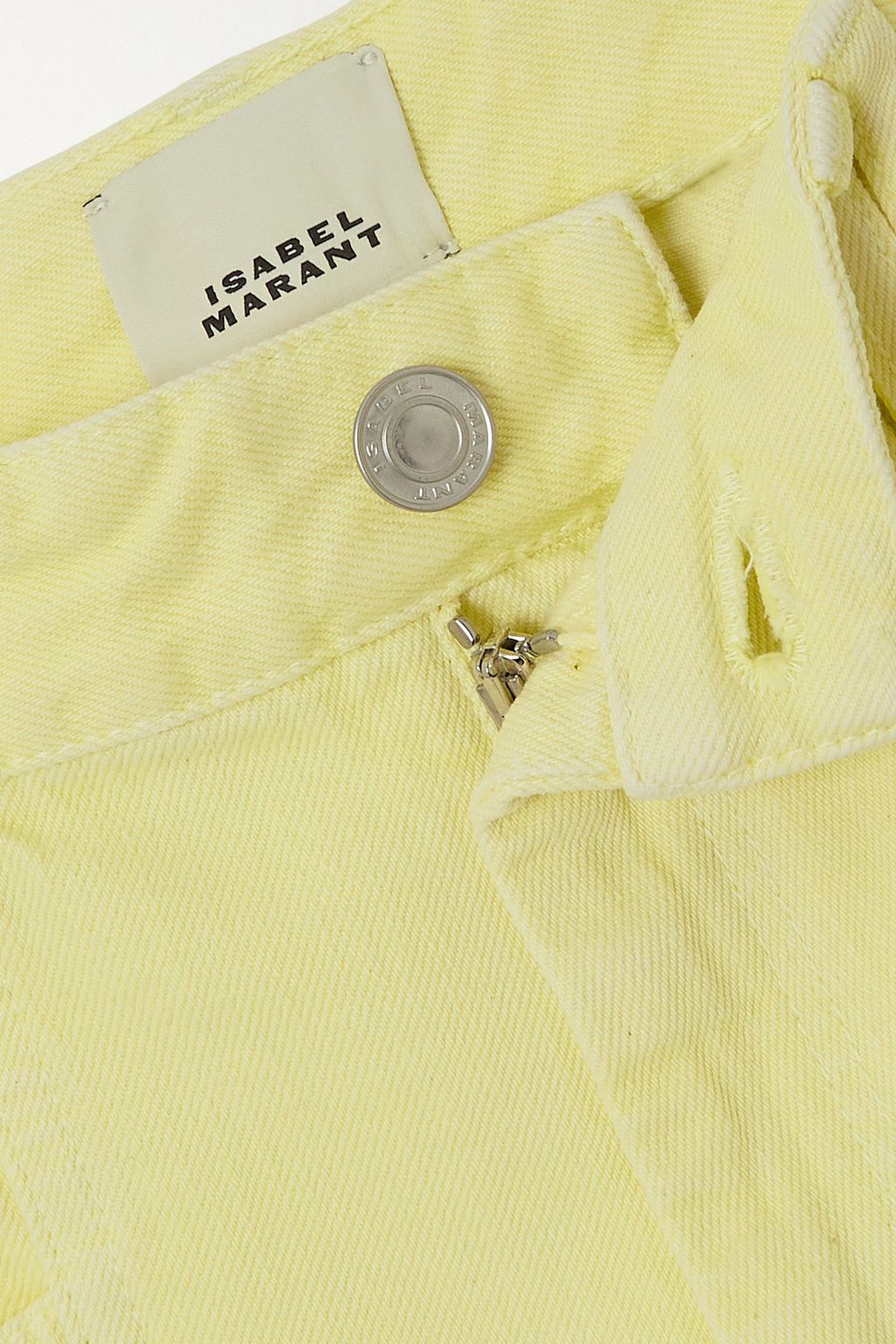 ISABEL MARANT بنطال جينز Vokayo بخصر عالٍ وأرجل مستقيمة