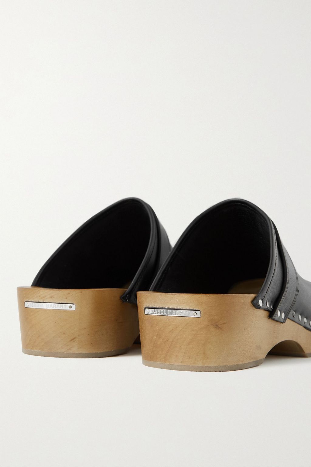 ISABEL MARANT Thalie studded leather clogs