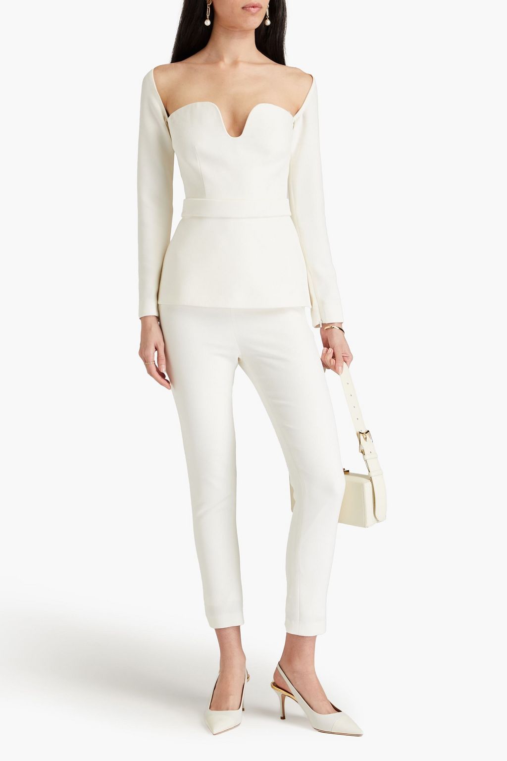SAFIYAA Zoe crepe top