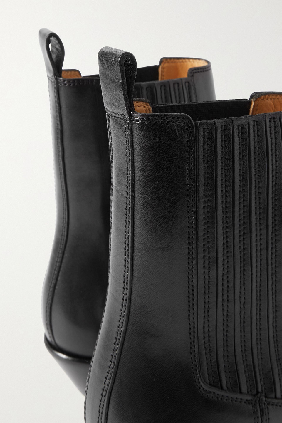 ISABEL MARANT DELENA LEATHER ANKLE BOOTS