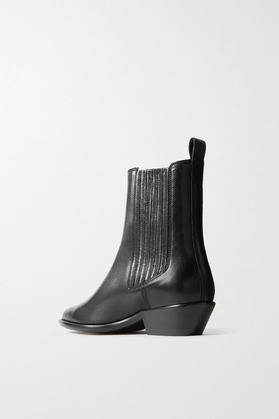 ISABEL MARANT DELENA LEATHER ANKLE BOOTS