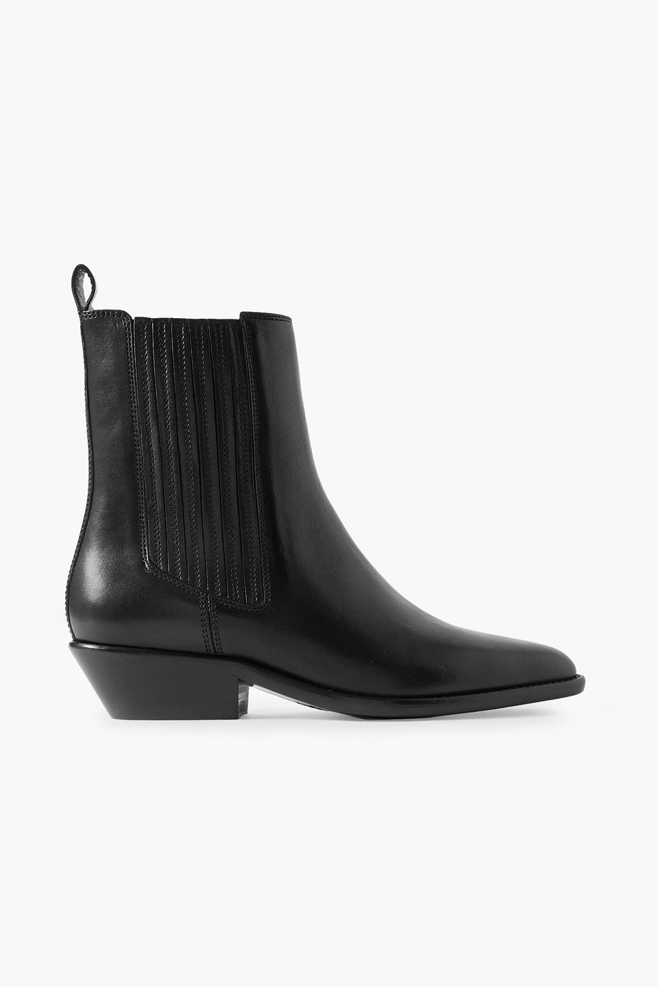 ISABEL MARANT DELENA LEATHER ANKLE BOOTS