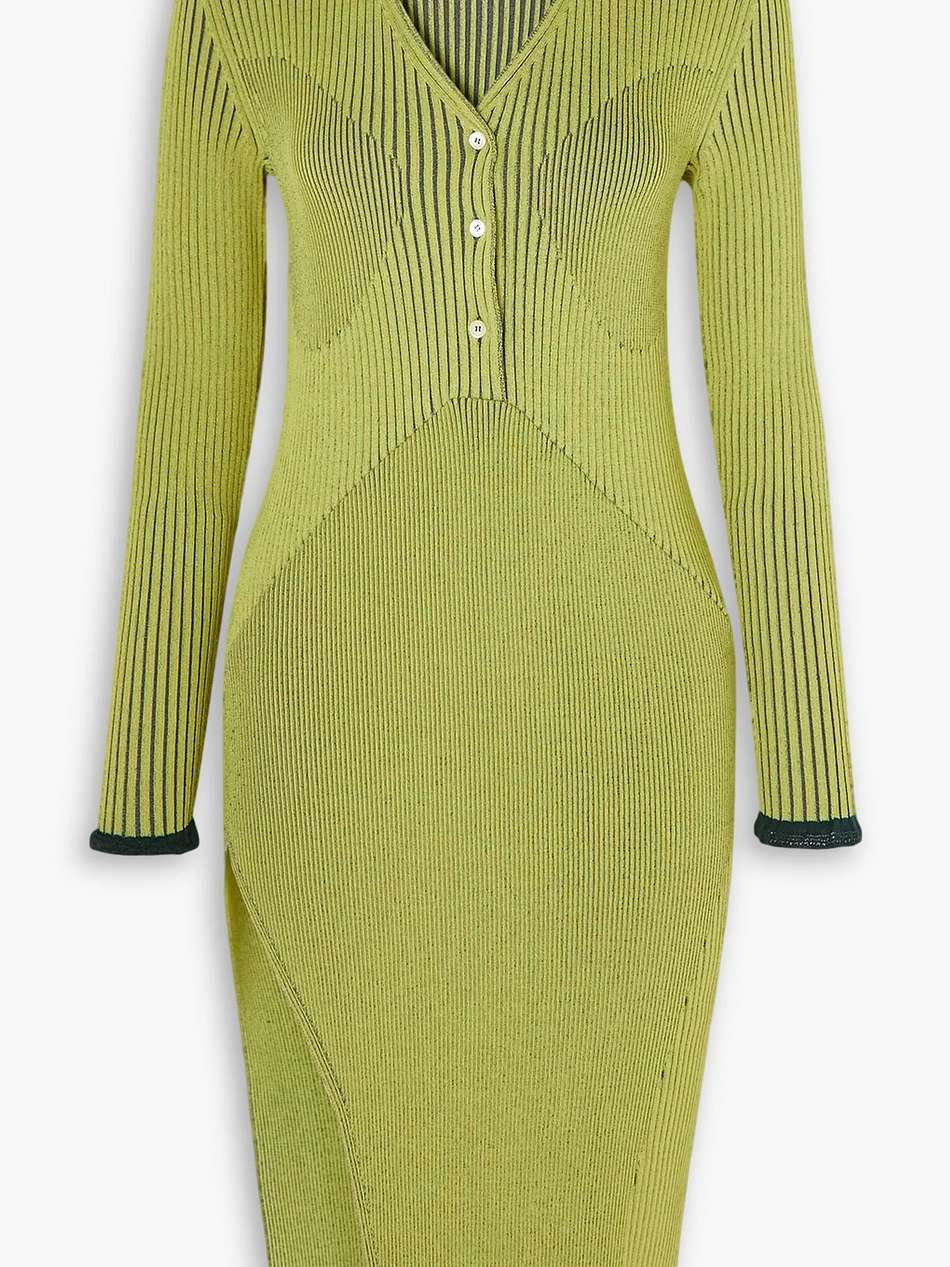 + ester manas ribbed-knit dress