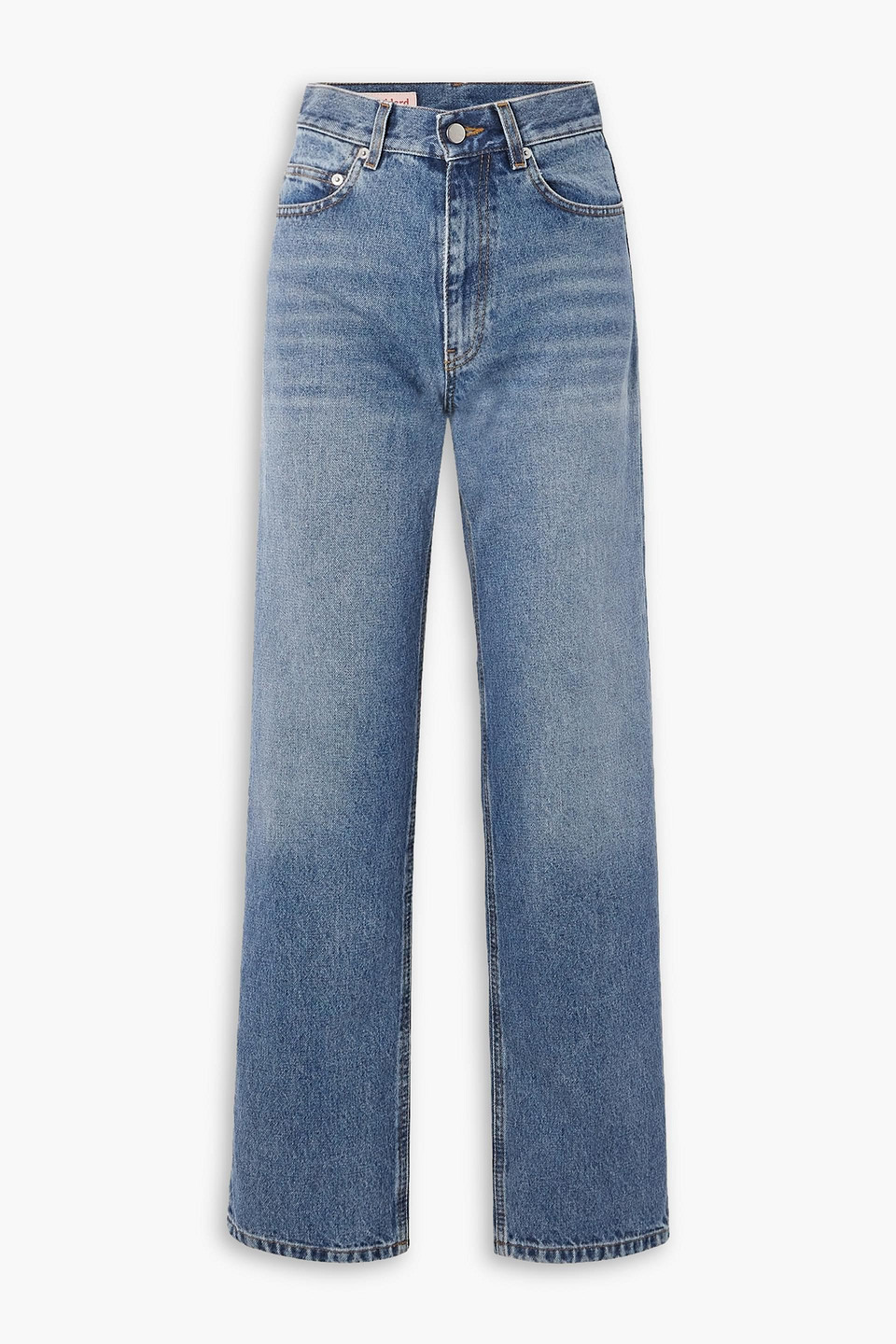 Molly Goddard Blue Lily Wide-leg Jeans