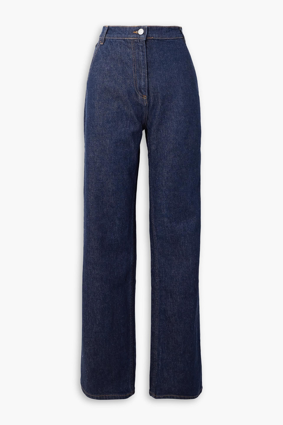 High-rise wide-leg jeans