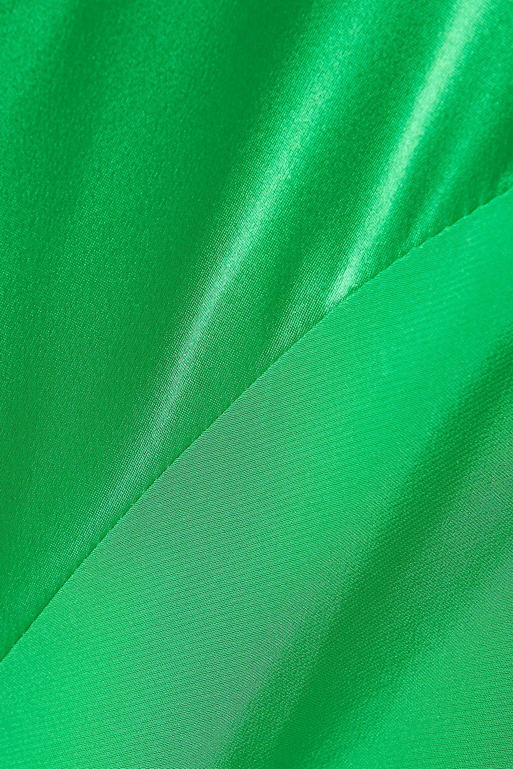 SERGIO HUDSON Silk-satin gown