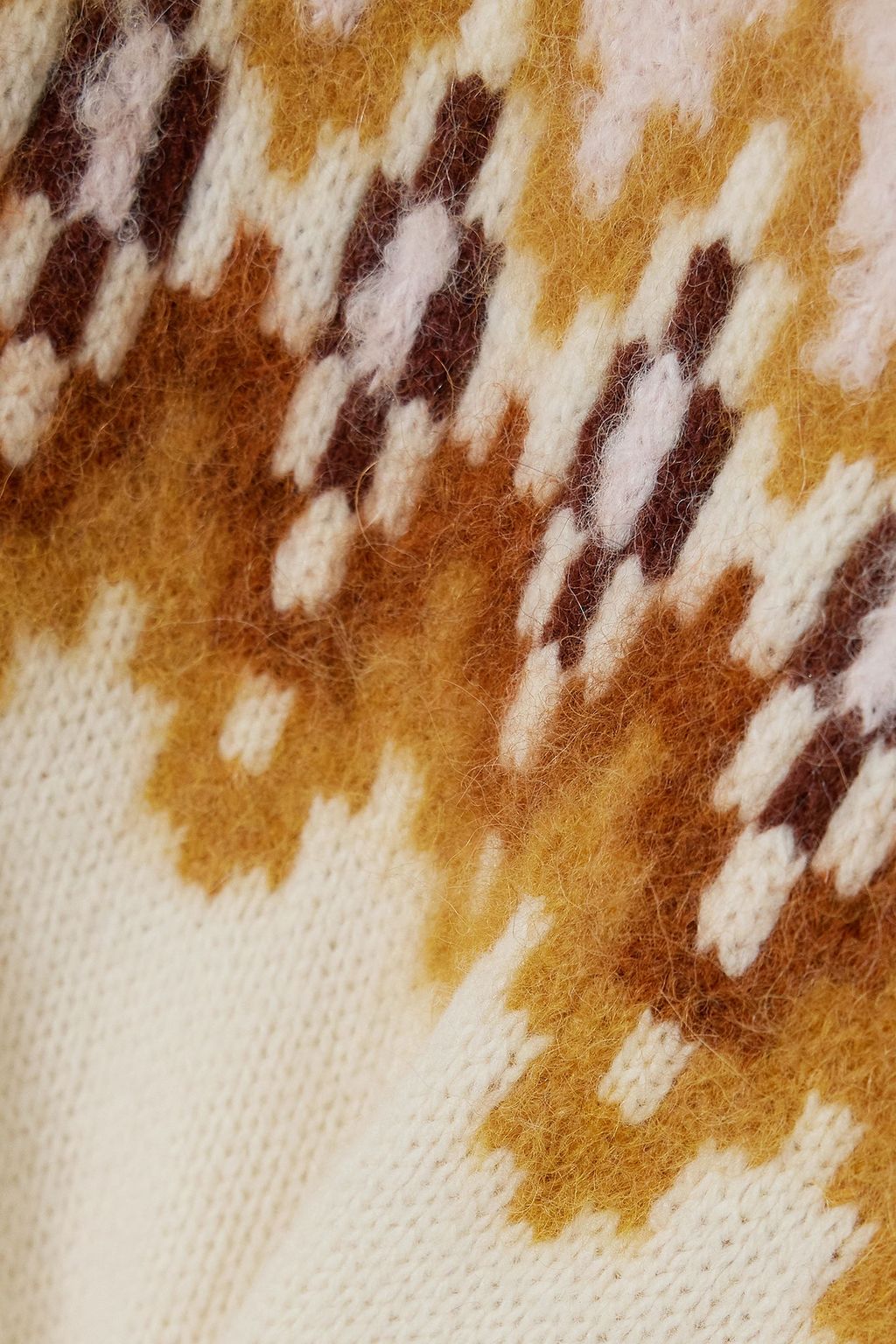 ZIMMERMANN Lyrical Fair Isle merino wool-blend sweater