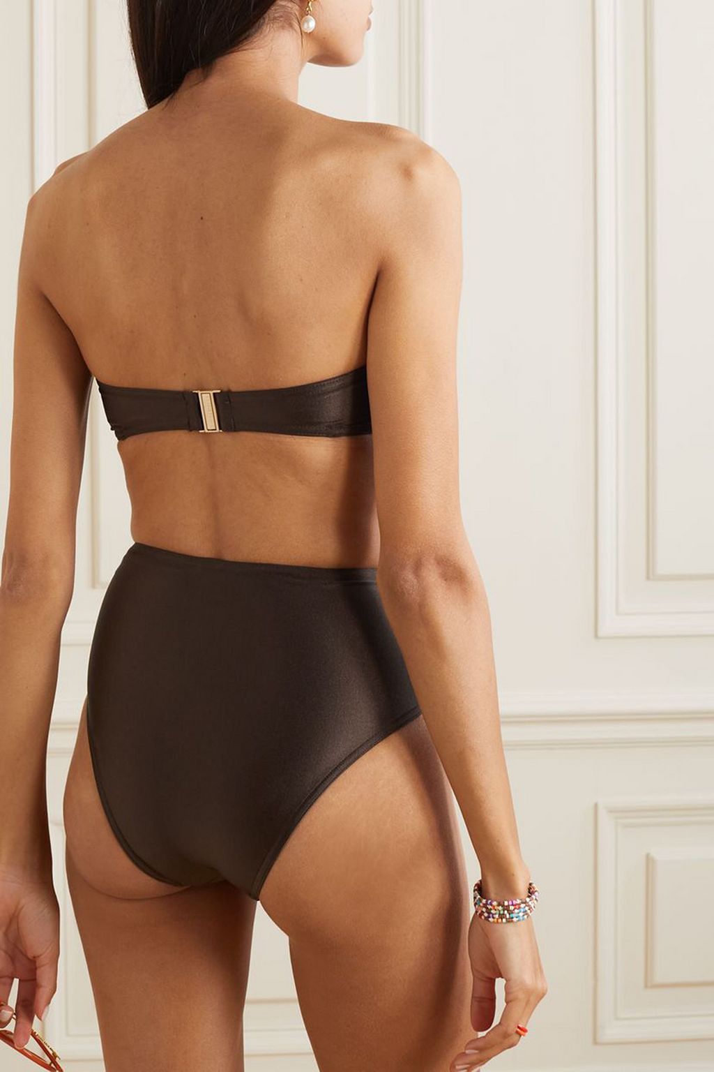 ZIMMERMANN Chintz embellished bandeau bikini