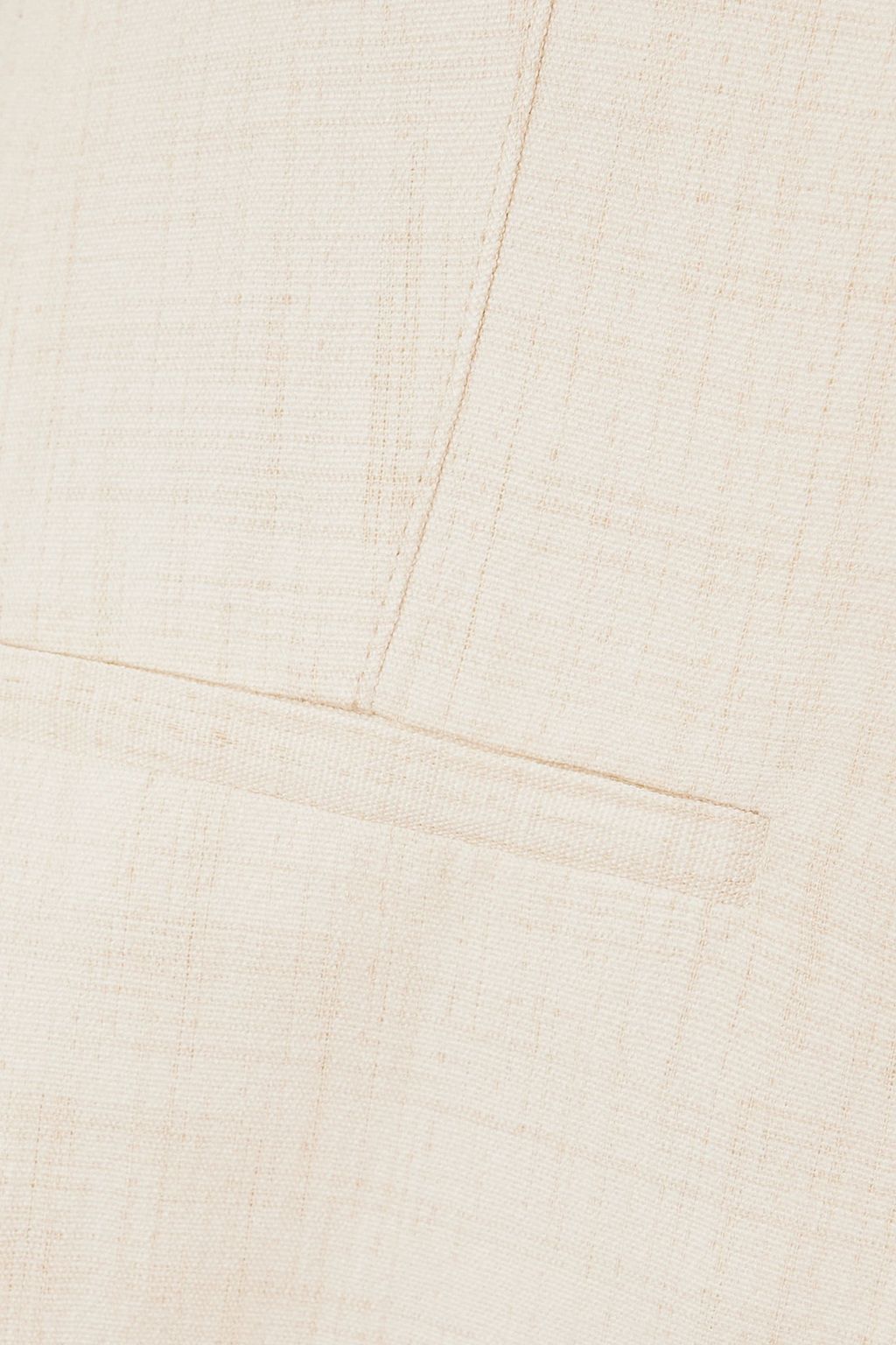 JACQUEMUS Galliga cutout linen-blend blazer