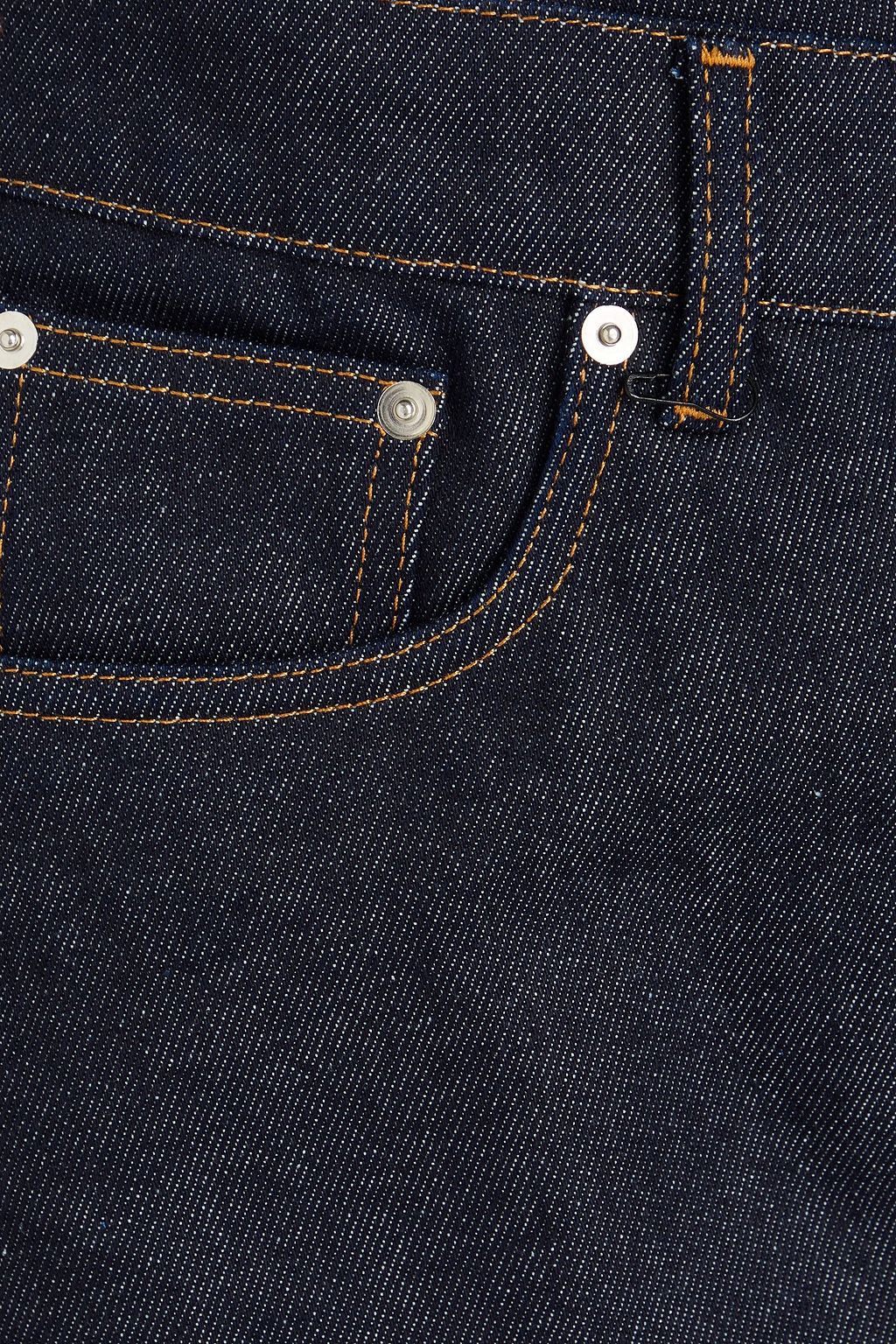 COPERNI Denim mini wrap skirt