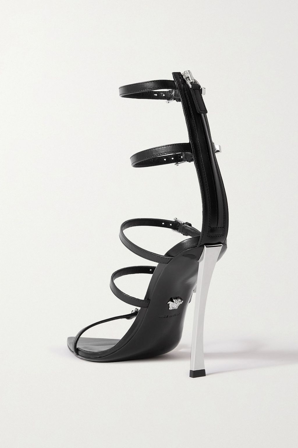 VERSACE Pin-Point buckled leather sandals