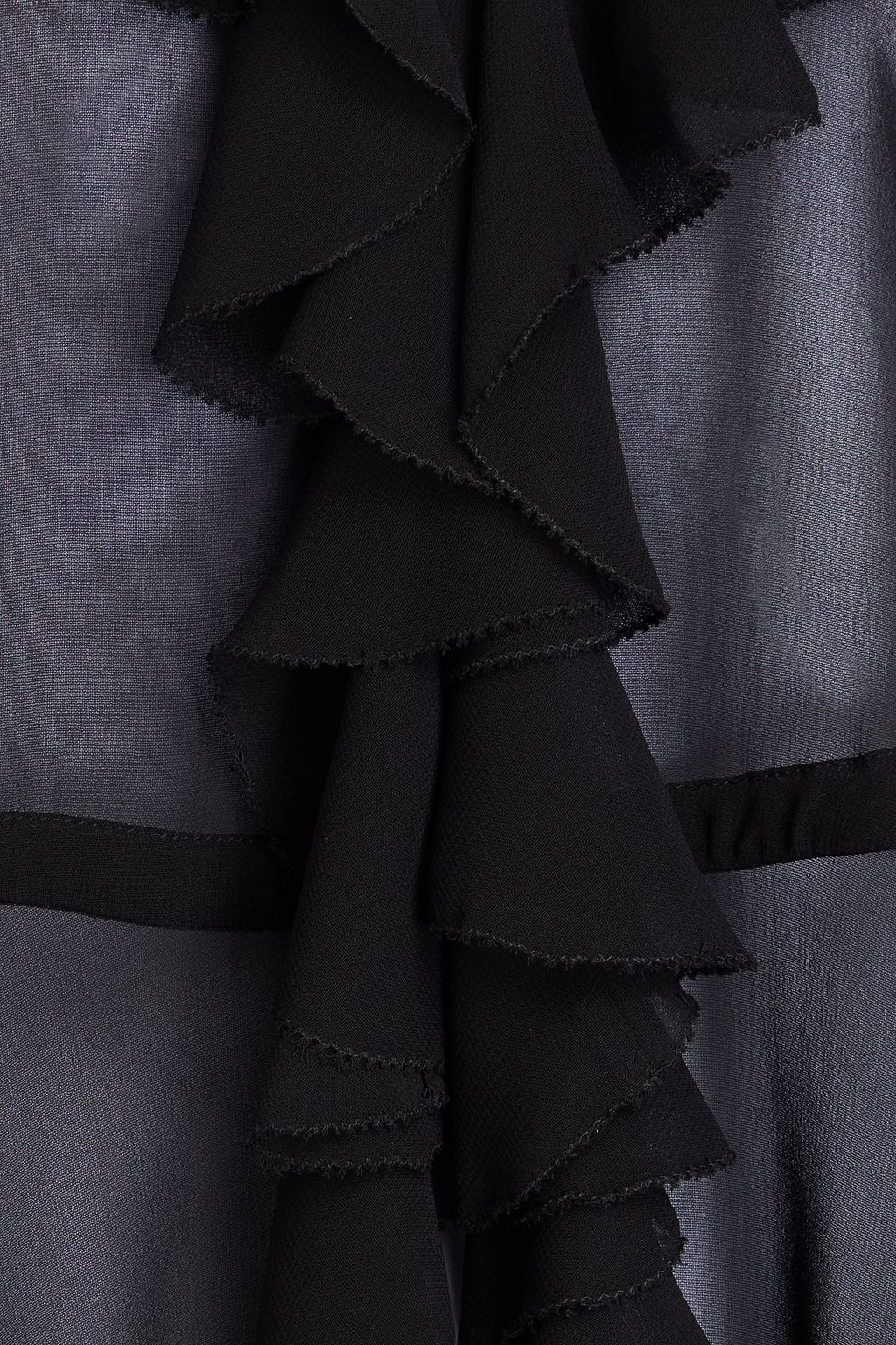 PHILOSOPHY DI LORENZO SERAFINI Ruffled georgette blouse