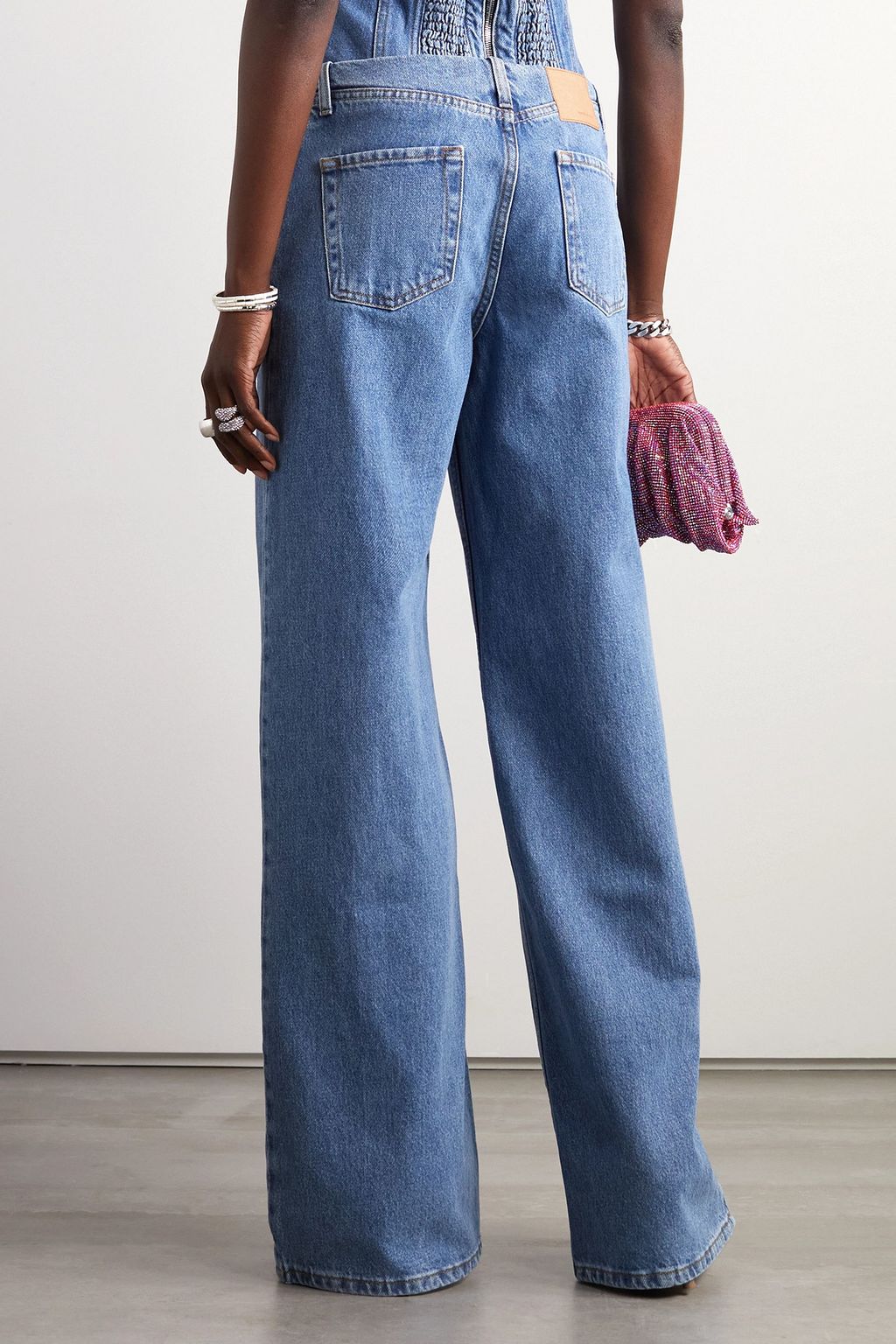 MAGDA BUTRYM Low-rise wide-leg jeans