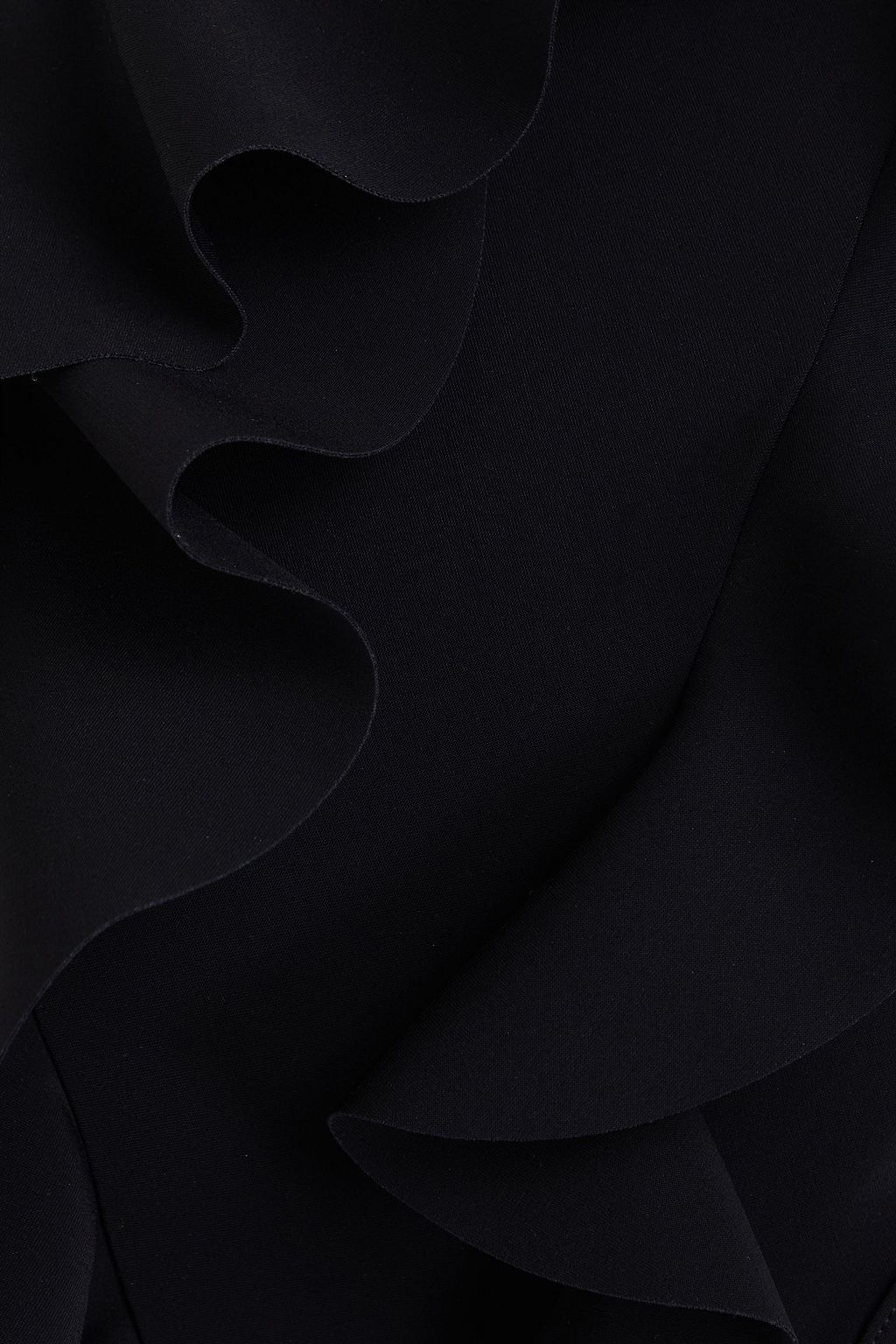 ZIMMERMANN Devi Badeanzug mit Cut-outs, Rüschen und asymmetrischer Schulterpartie