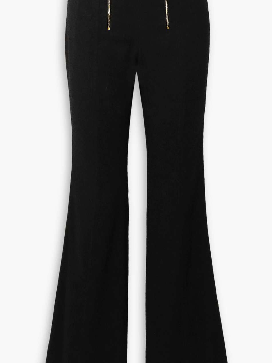 terry flared pants
