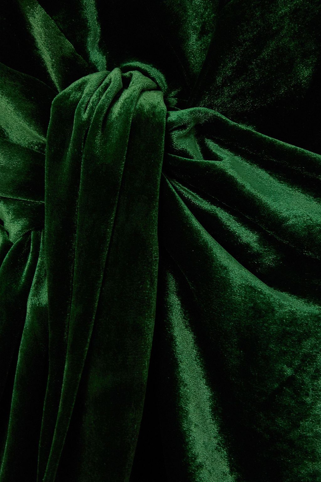 PETAR PETROV The Dusk draped velvet maxi dress