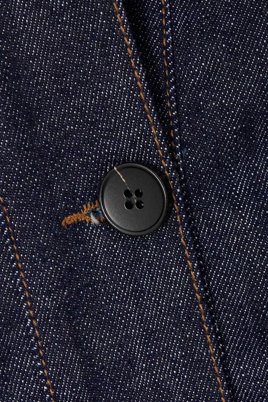 AZ FACTORY + Lutz Huelle cropped denim jacket
