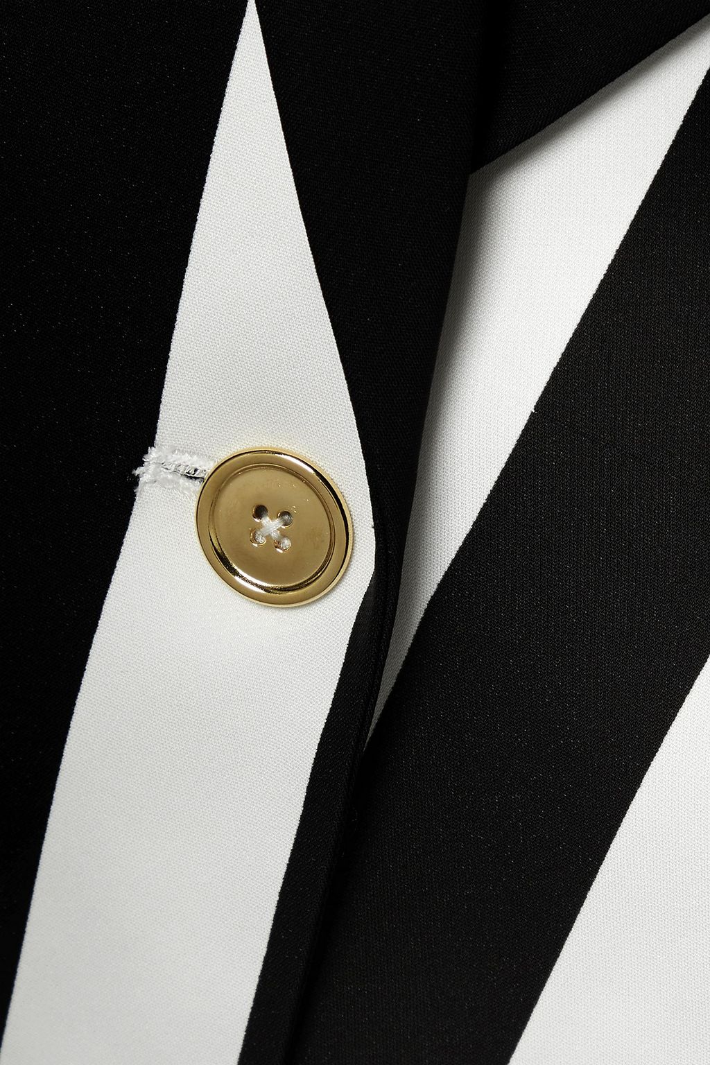 SERGIO HUDSON Striped stretch-crepe blazer