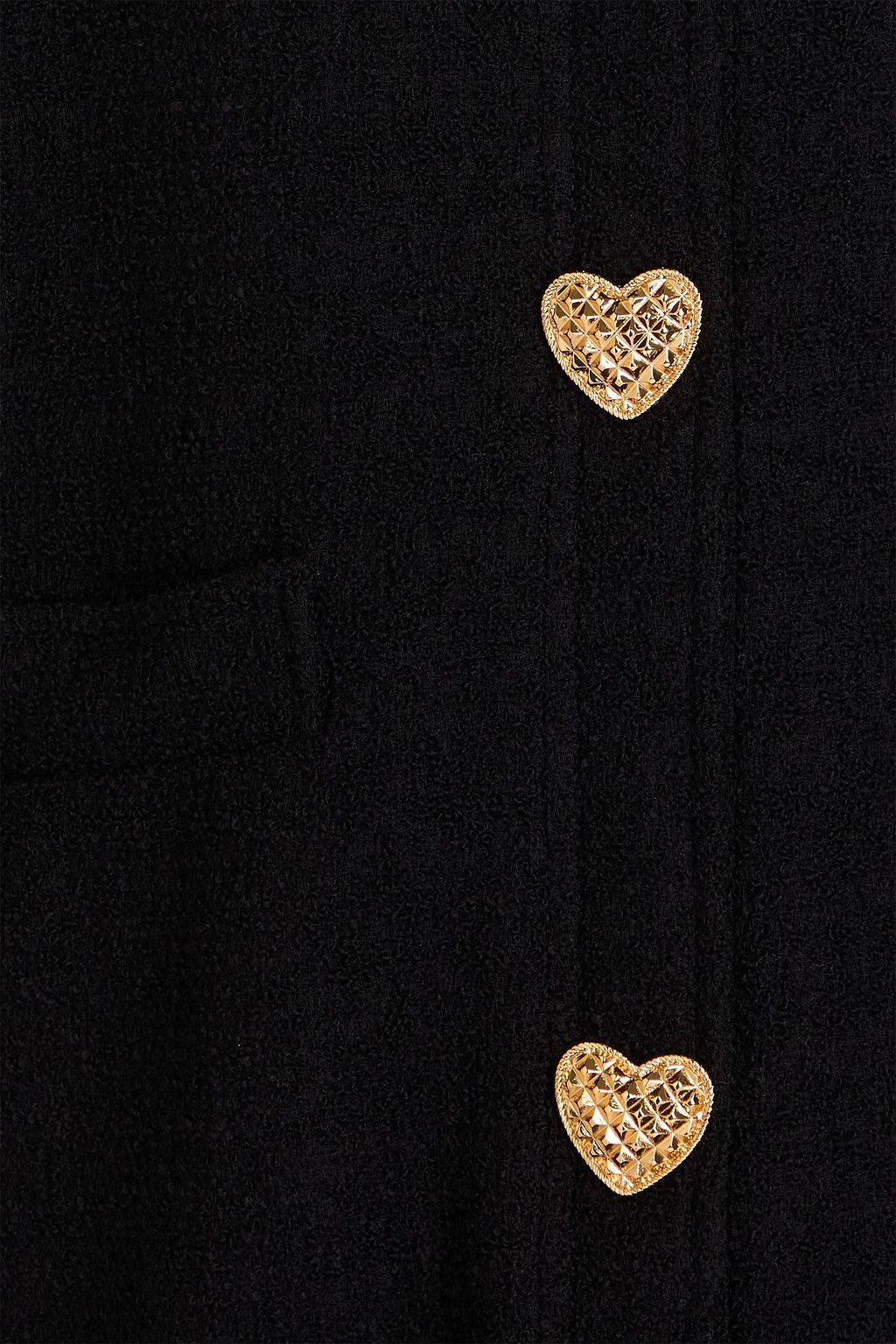 MOSCHINO Wool-blend bouclé jacket